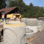 Matériau chantier au lavoir vers Barchain