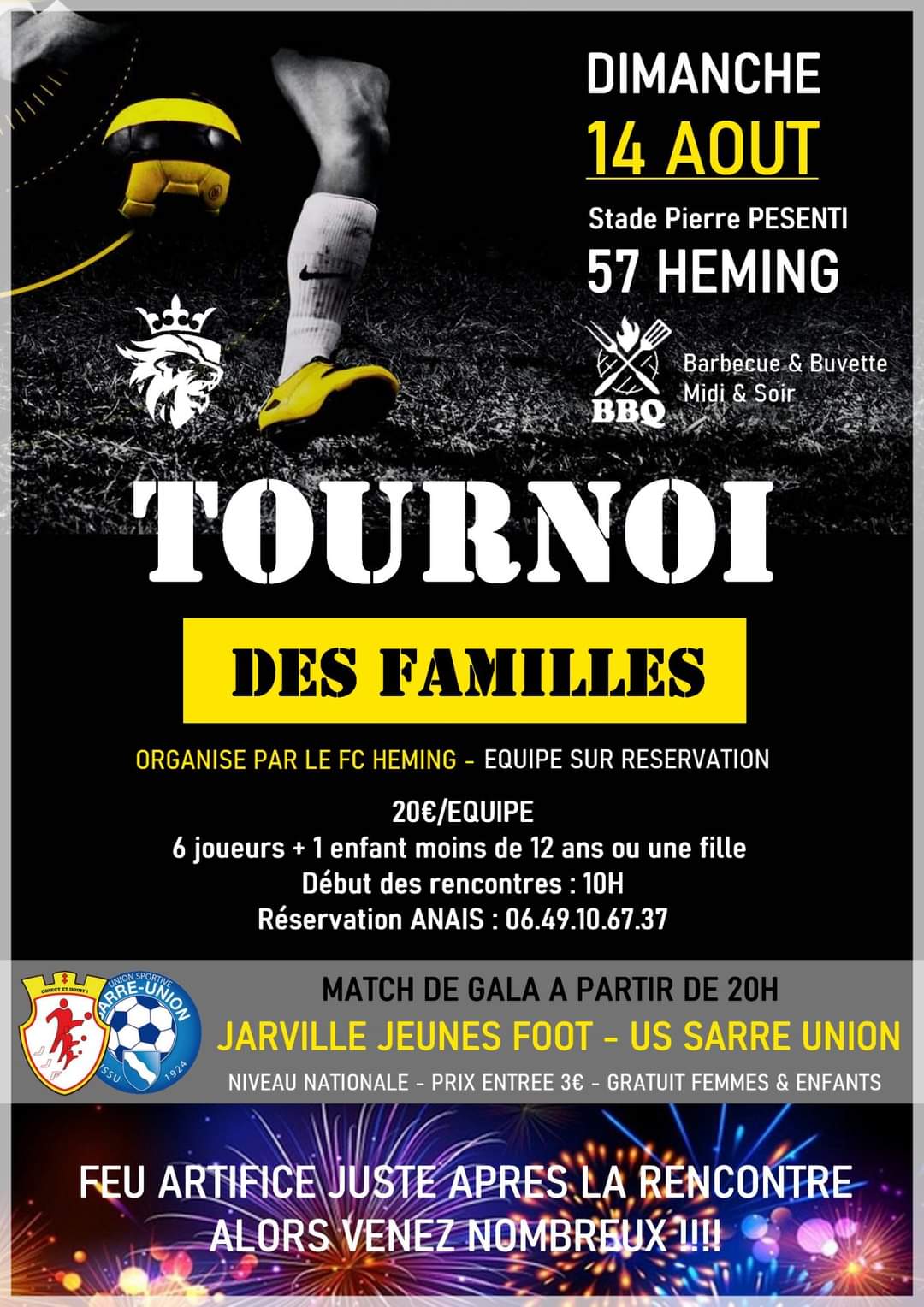 Tournoi des familles foot Tournoi des familles foot