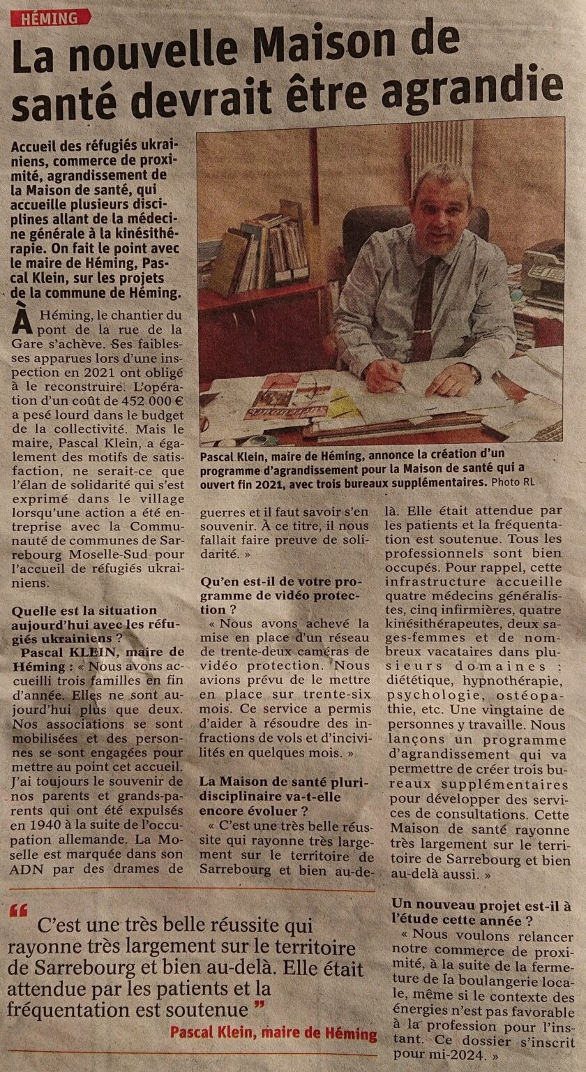 Article RL mairie