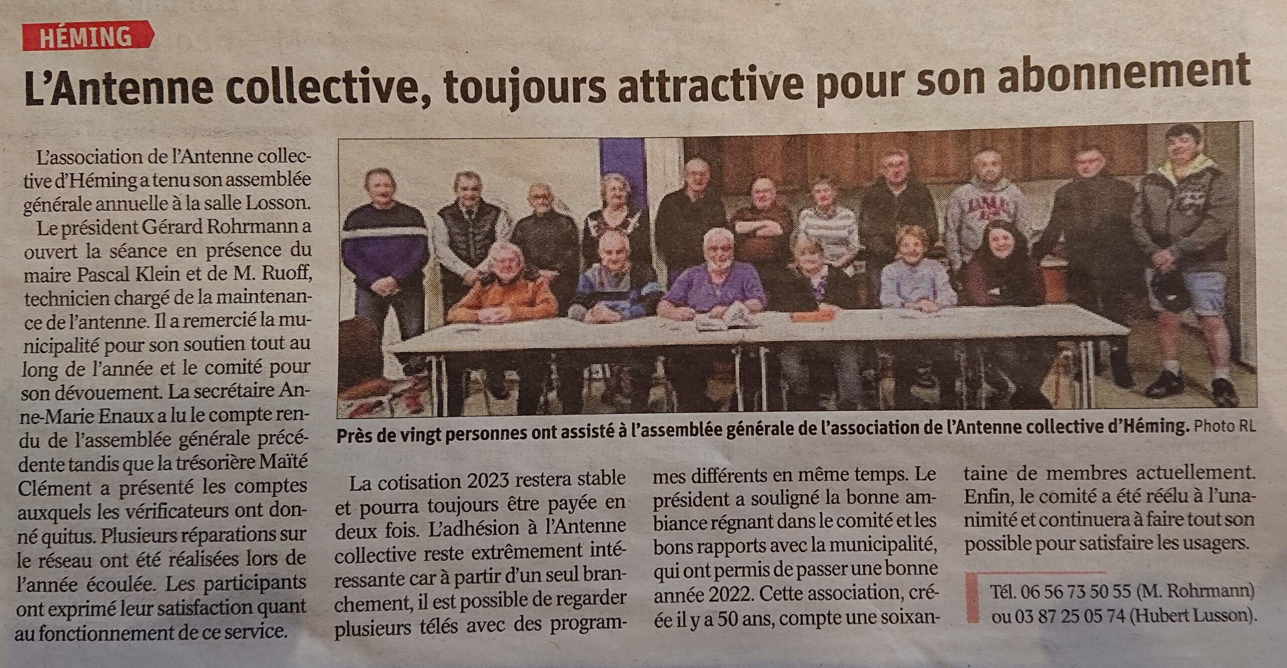 Article RL ag antenne collective